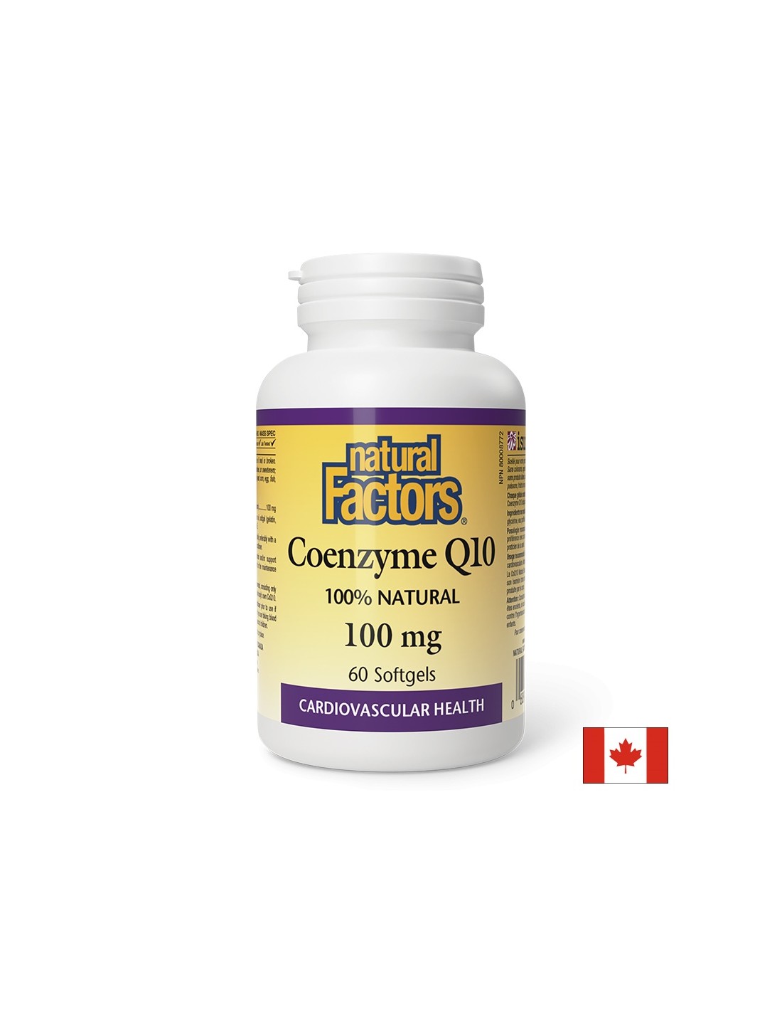 Antioksidant, za zdravo srce - koencim Q10, 100 mg x 60 kapsul softgela
