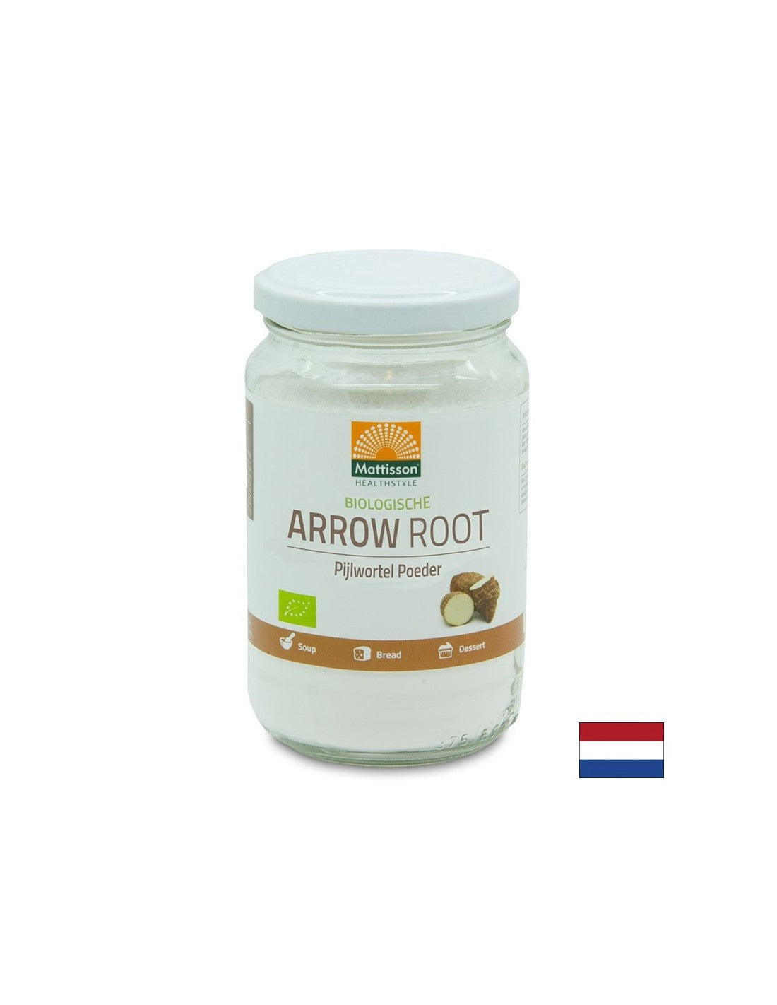 Organic Arrowroot v prahu, 190 g