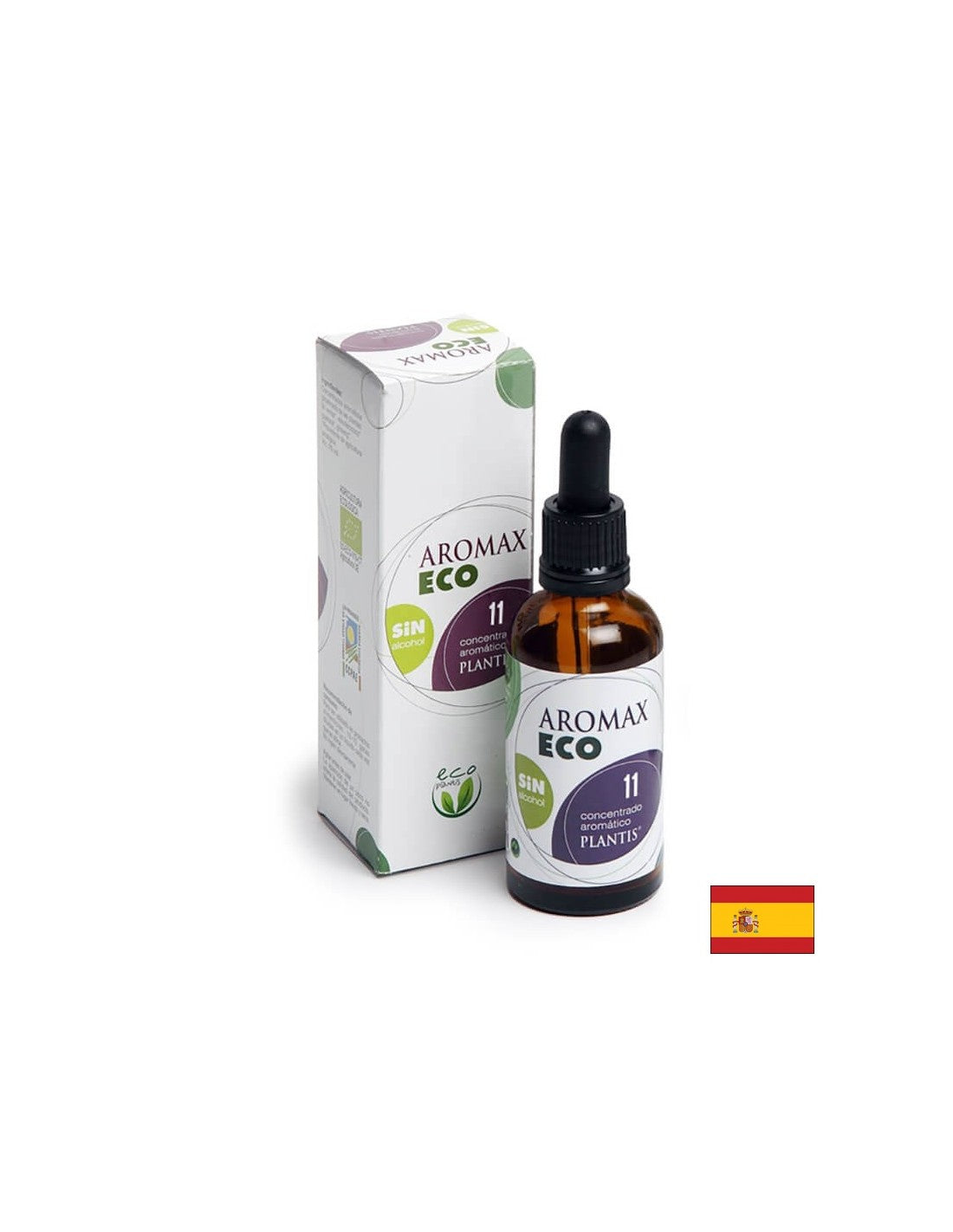 Zeliščna tannktura za živčni sistem - Aromax Eco 11 Plantis®, brez alkohola, 50 ml