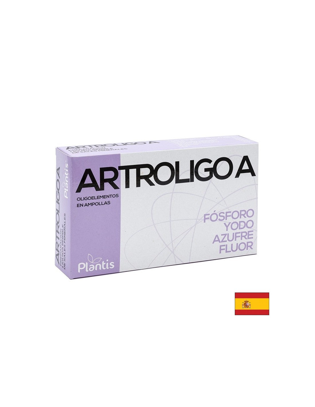 Artroligo A Oligoelementos (phosphorus, iodine, sulfur, fluorine)/ For healthy joints, 20 drinking ampoules Artesania - Nutra Best Europe