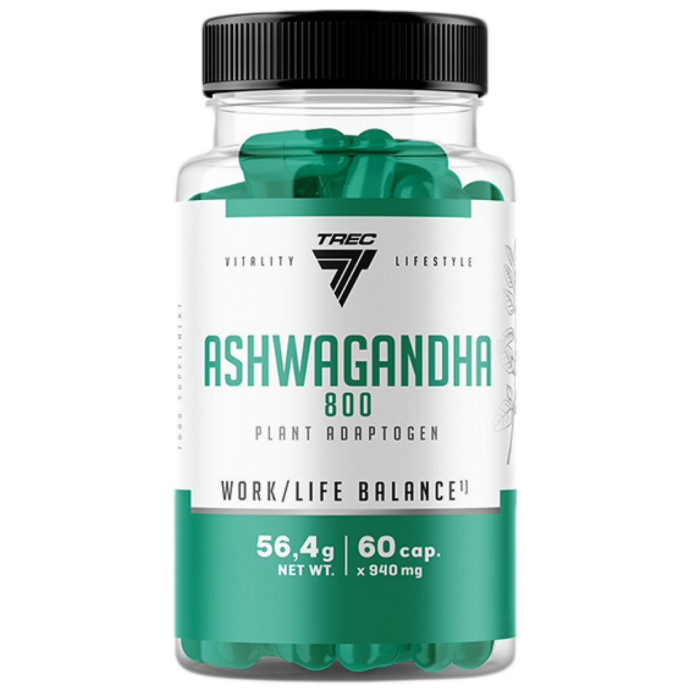 Ashwagandha 800 | Rastlinska adaptogen - 60 kapsul