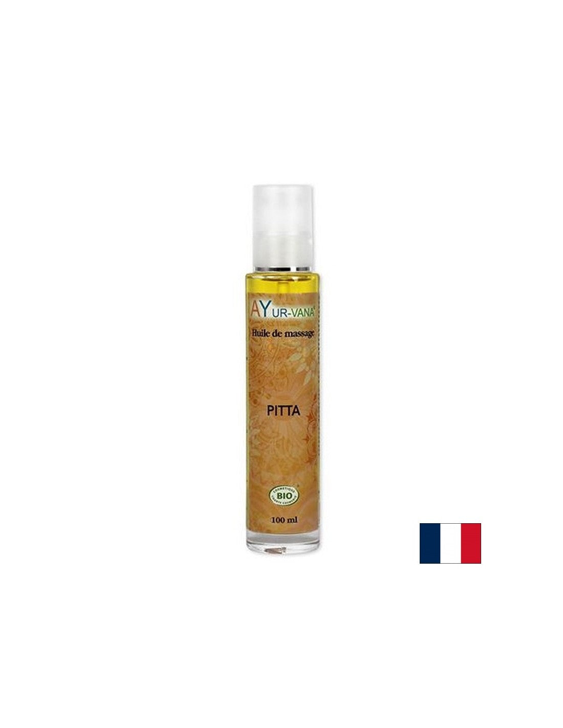 Ajurvedsko masažno olje za uravnoteženje pitta dosha, razpršilo, 100 ml