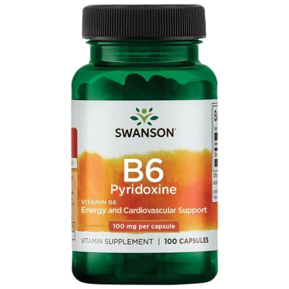 Vitamin B6 100 mg / piridoksin - 100 kapsul