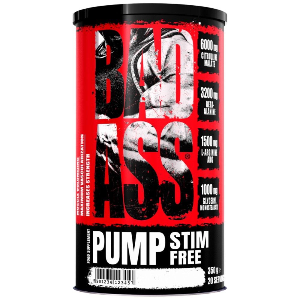 <tc>BAD ASS</tc> PUMP Stim-Free formula - 350 gramov