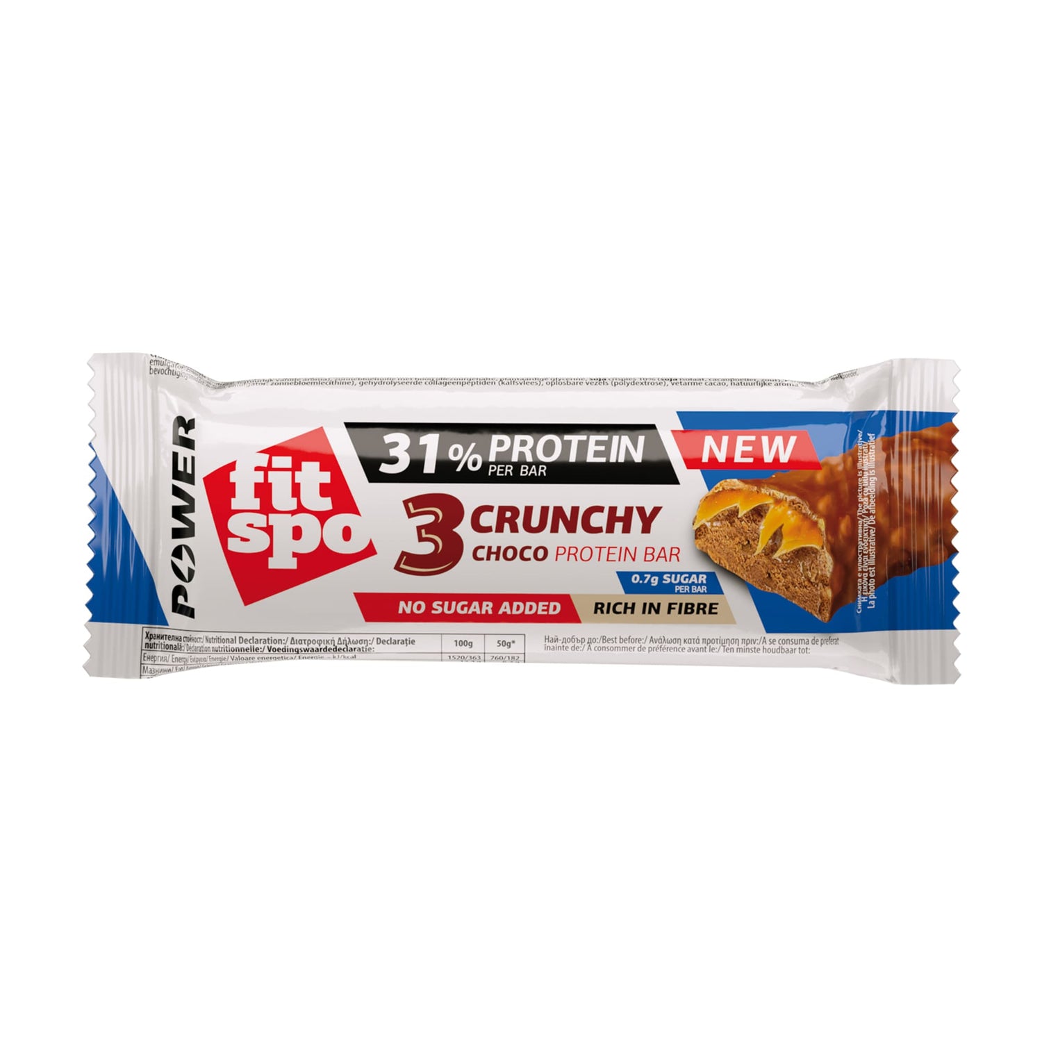 Power Bar Crunchy Chocolate Brownie - 12 x 55 gramov