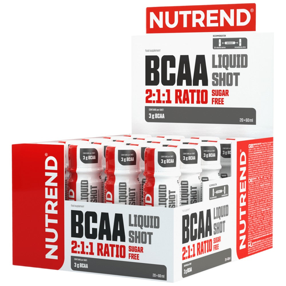 BCAA tekoči strel - 20 x 60 ml