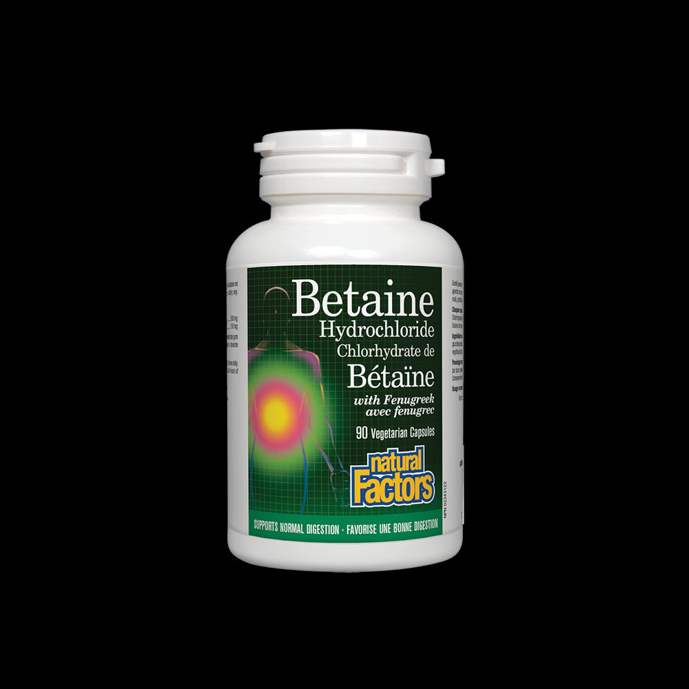 Betaine hidroklorid s Fenugreek 500 mg - 90 kapsul
