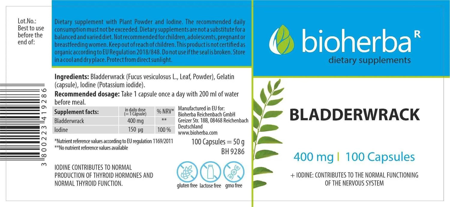 Bluswrack 400 mg - 100 kapsul