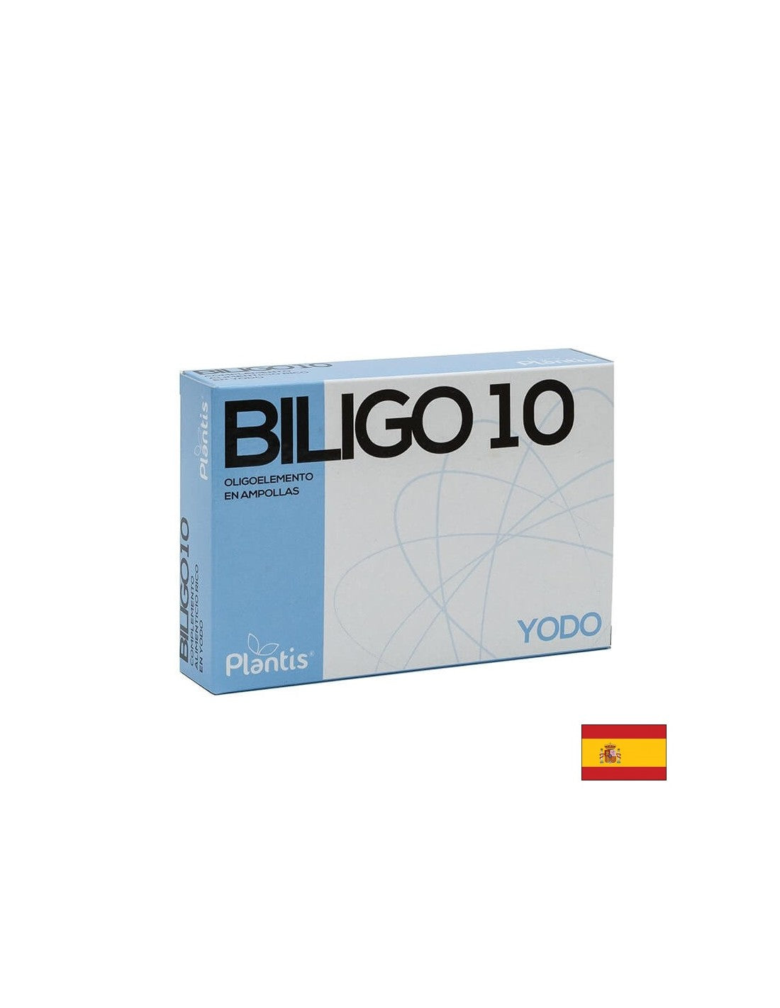 Jod (kalijev jodid) - ščitnična žleza in metabolizem - Biligo 10 Yodo, 20 ampul za pitje