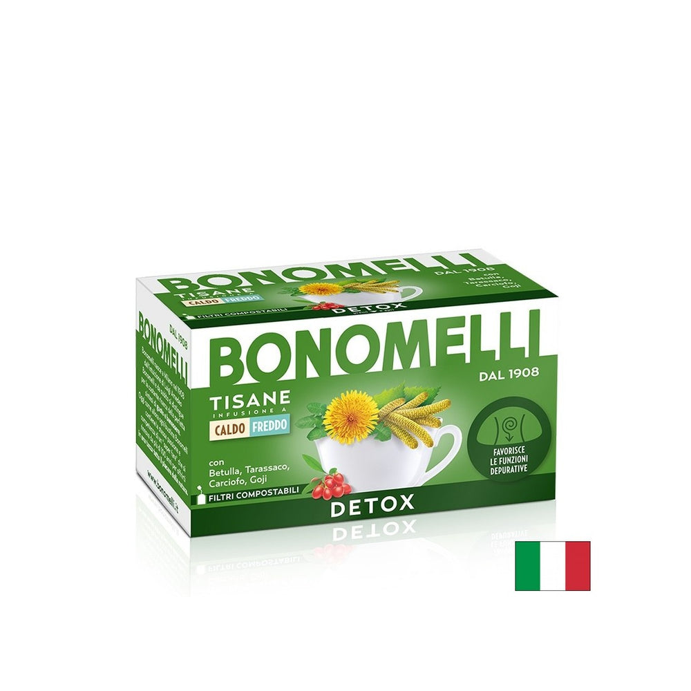 Detoks zeliščnega čaja - čiščenje in presnovno ravnovesje, 16 vrečk