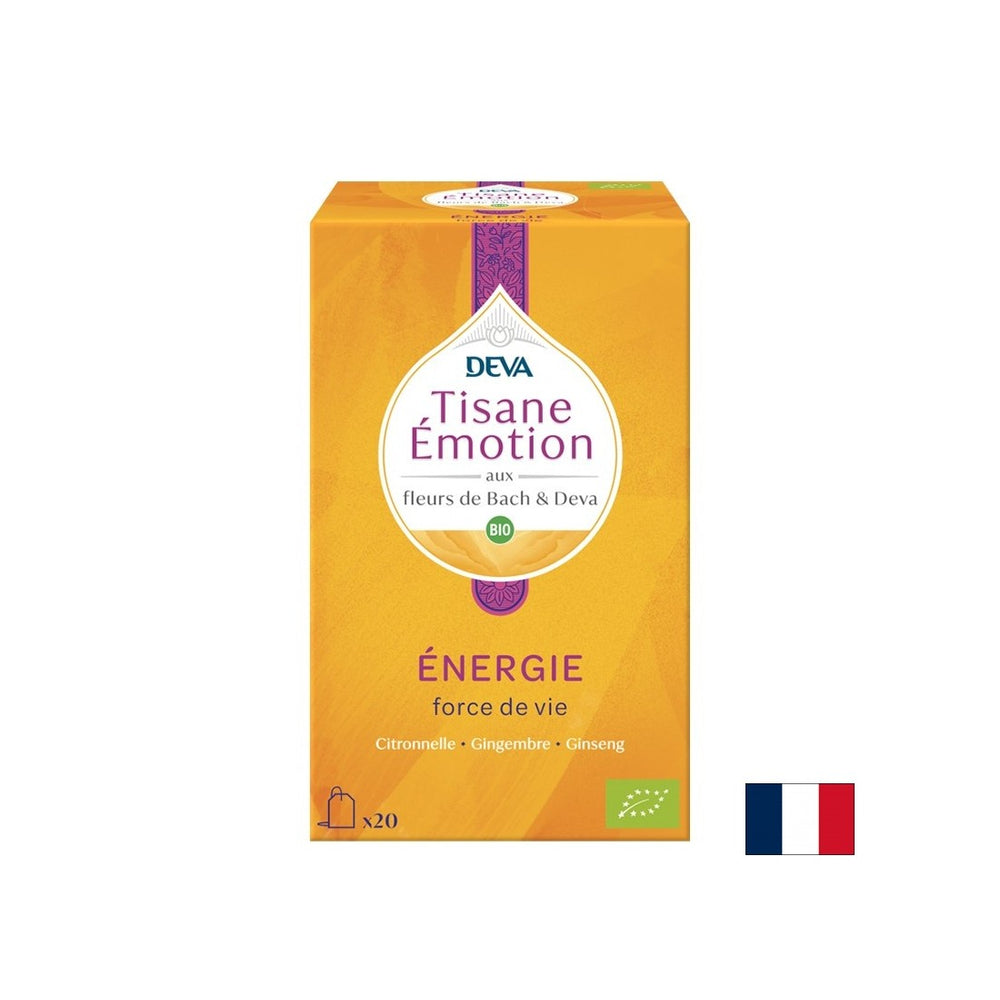 Zeliščni čaj "Energy" (s cvetličnimi eliksirji po metodi dr. Bacha), 20 filtrirnih vrečk