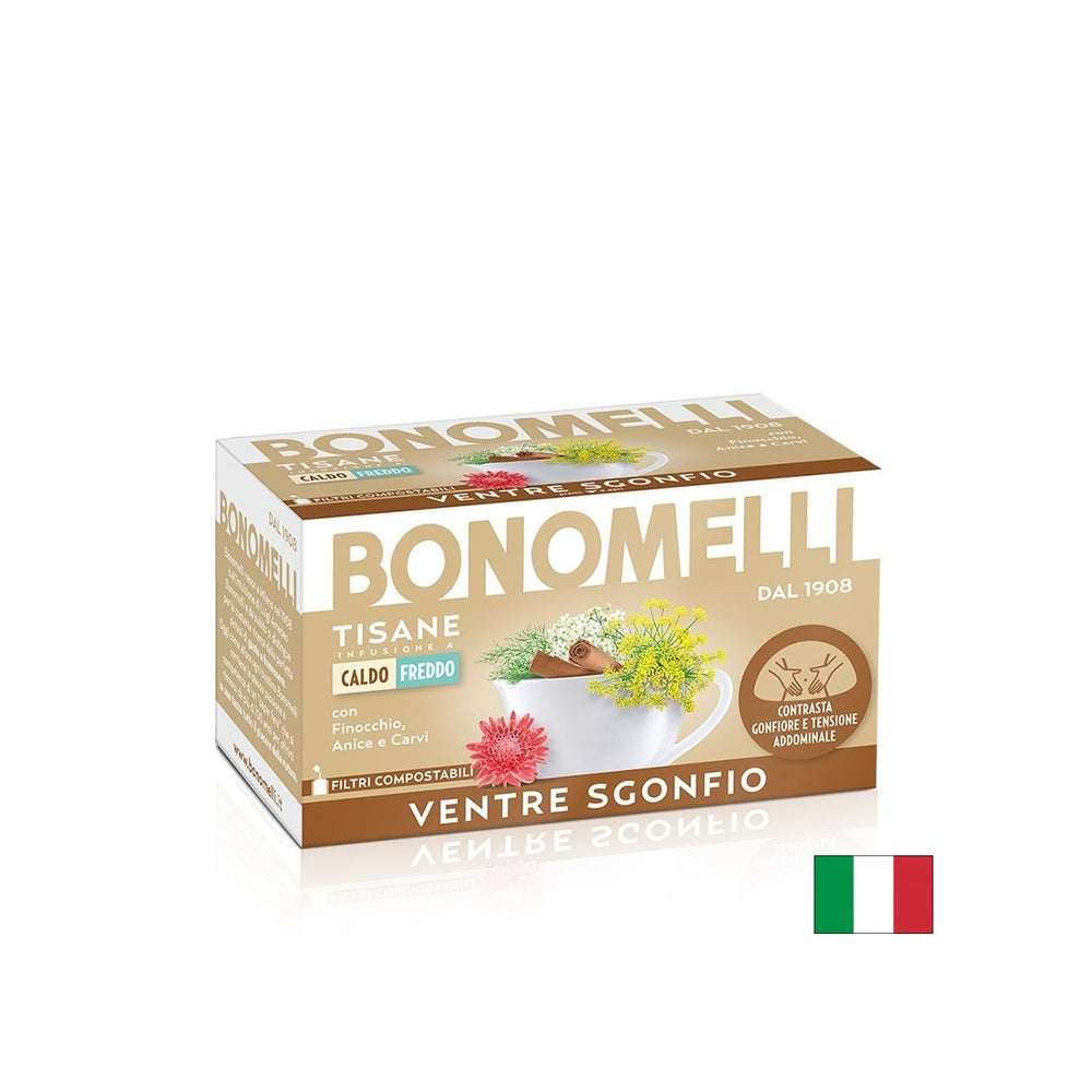 Zeliščni čaj proti plinu in napihnjenosti - za ravno trebuh in vsakodnevno udobje, 16 vrečk