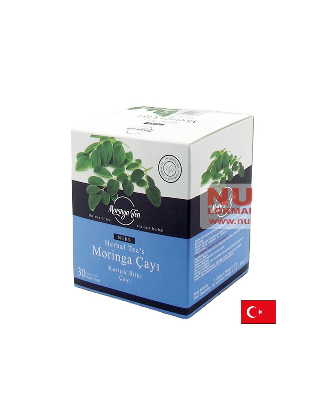 Zeliščni čaj z moringo, 30 filtrirnih vrečk