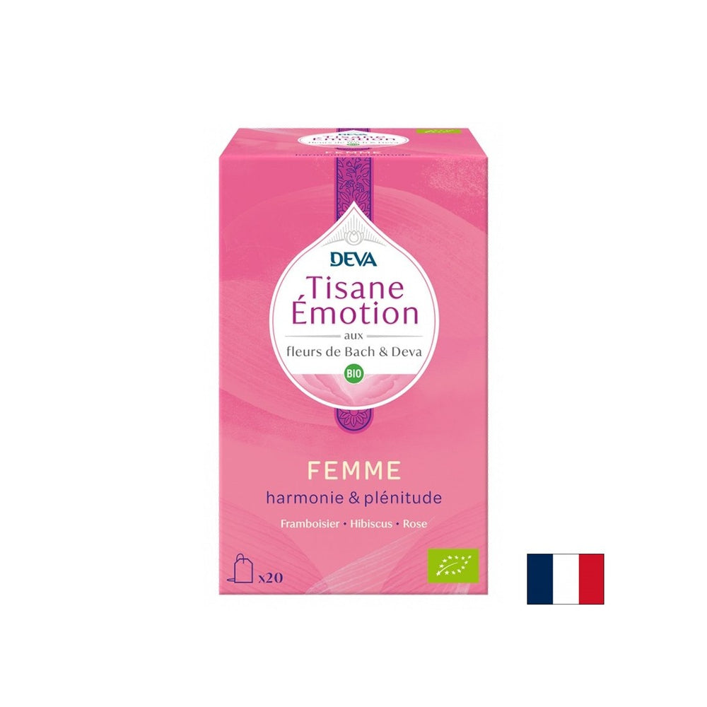 Zeliščni čaj "spokojnost" za ženske (s cvetličnimi eliksirji po metodi dr. Bacha), 20 filtrirnih vrečk