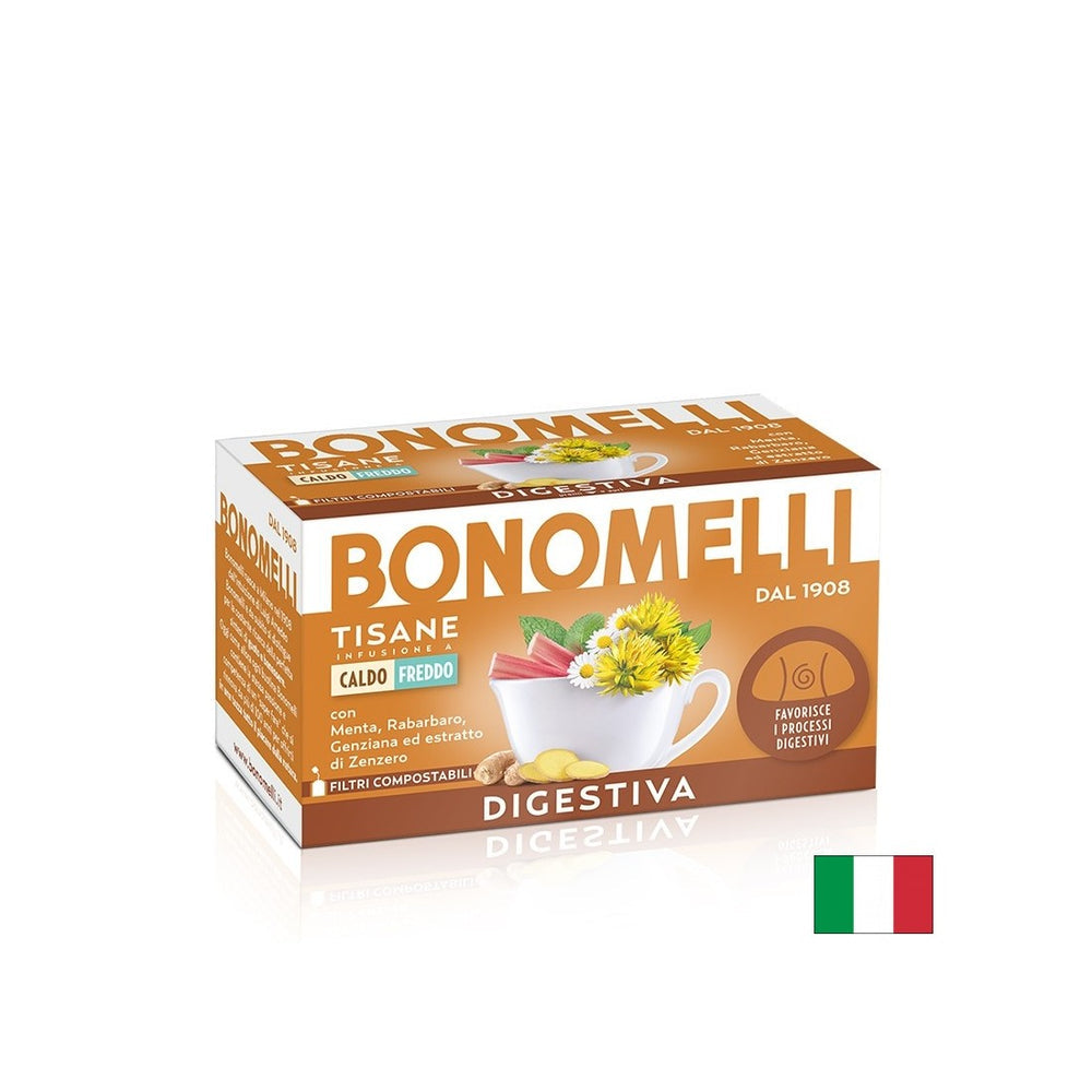 Zeliščni prebavni čaj - udobje in lahkotnost po obroku, 16 vrečk