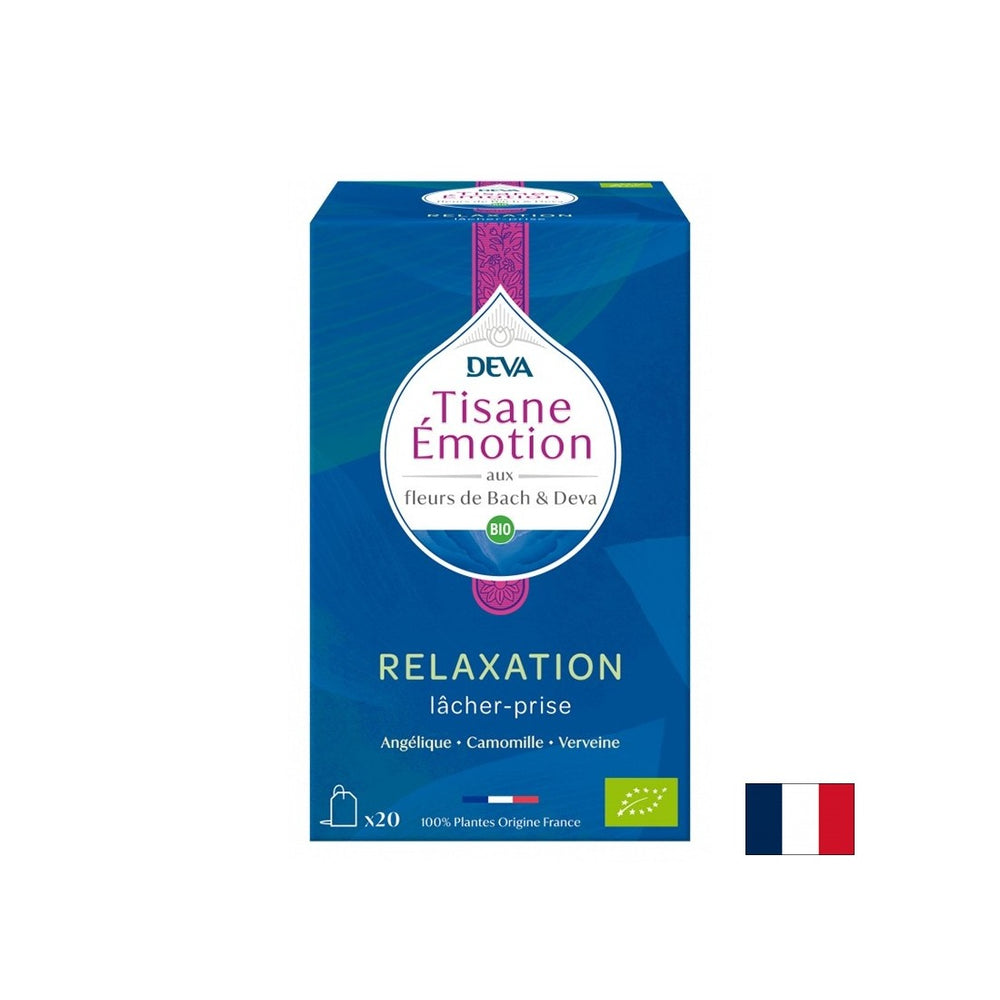 Zeliščni čaj za sprostitev (s cvetličnimi eliksirji po metodi dr. Bacha), 20 filtrirnih vrečk