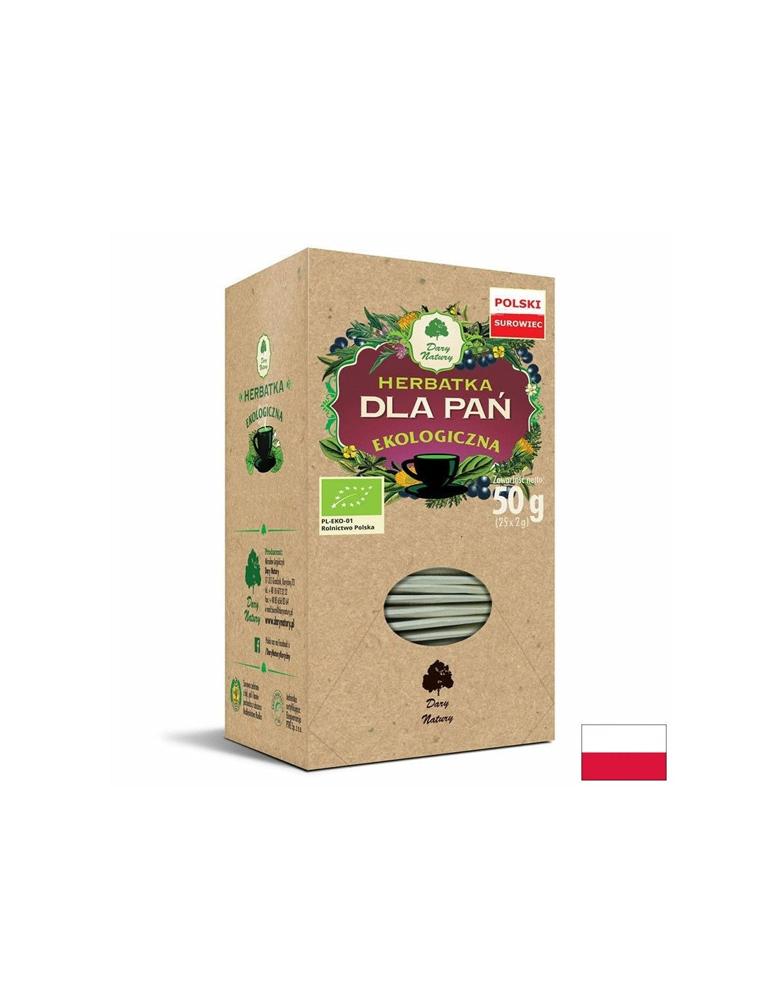 Zeliščni čaj za ženske bio, 25 filtrirnih vrečk