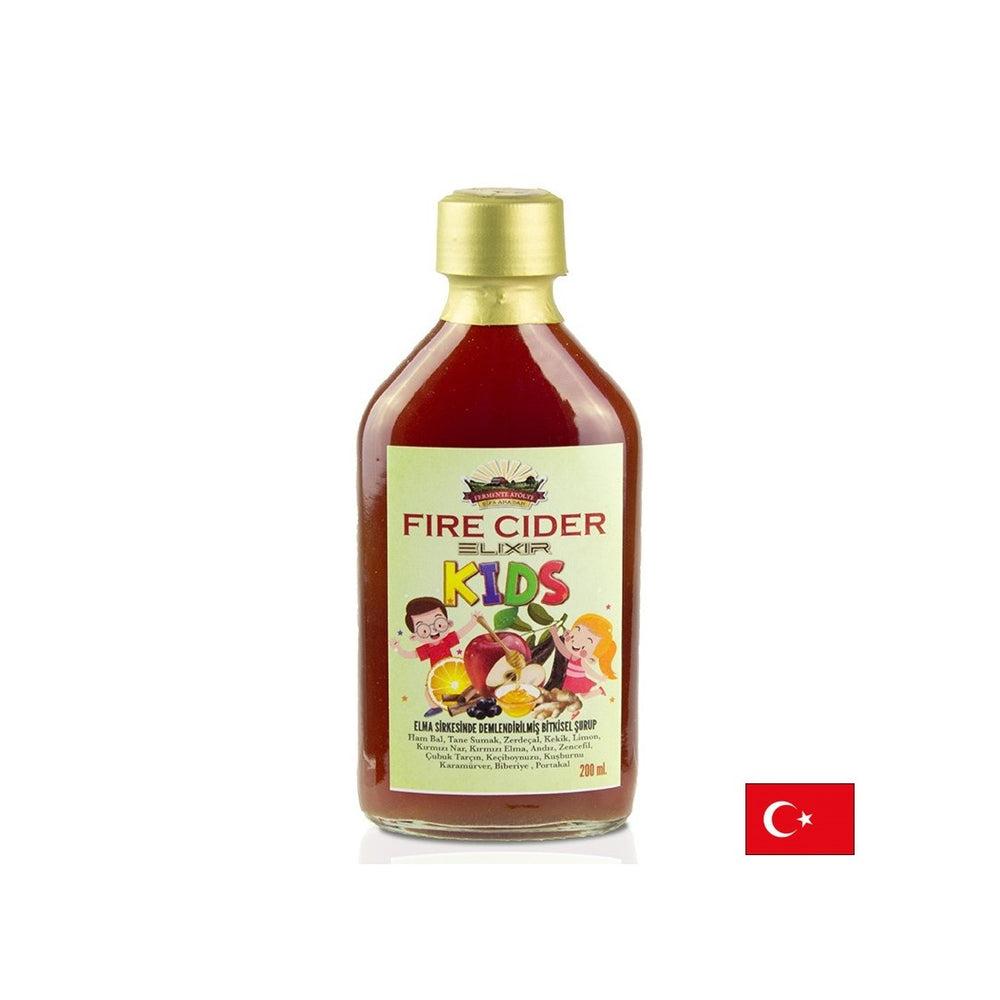 Eliksir za imunsko povečanje za otroke-jabolčni kis z medom in zelišči, 200 ml