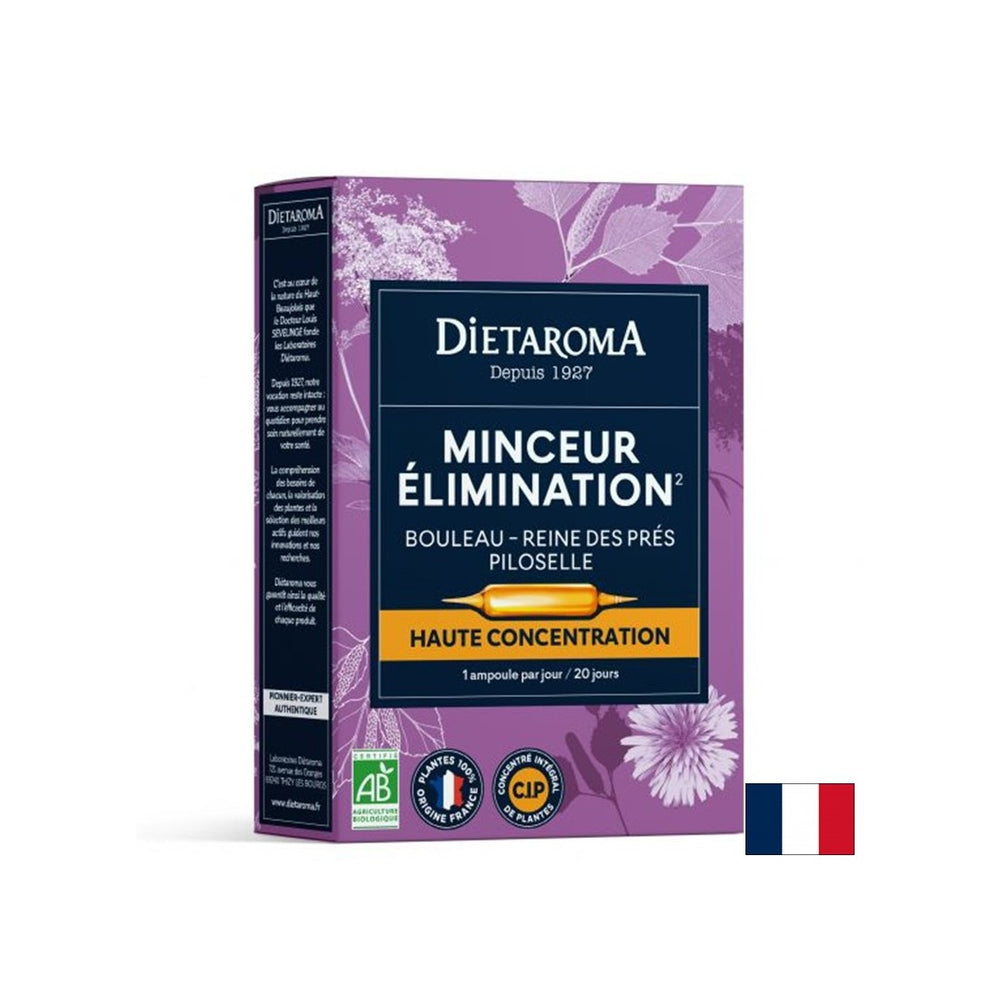 Zeliščna formula za hujšanje (z brezo, močvirnim barjem in mišjimi ušesi), 20 ampul