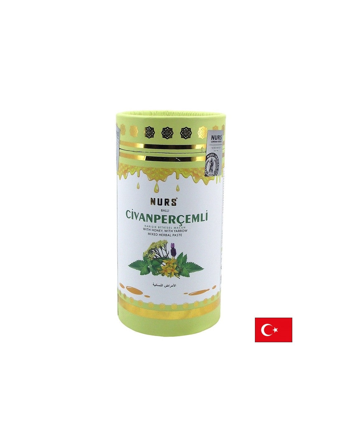 Zeliščna pasta z medom in Yarrowom - Žensko zdravje, 400 g