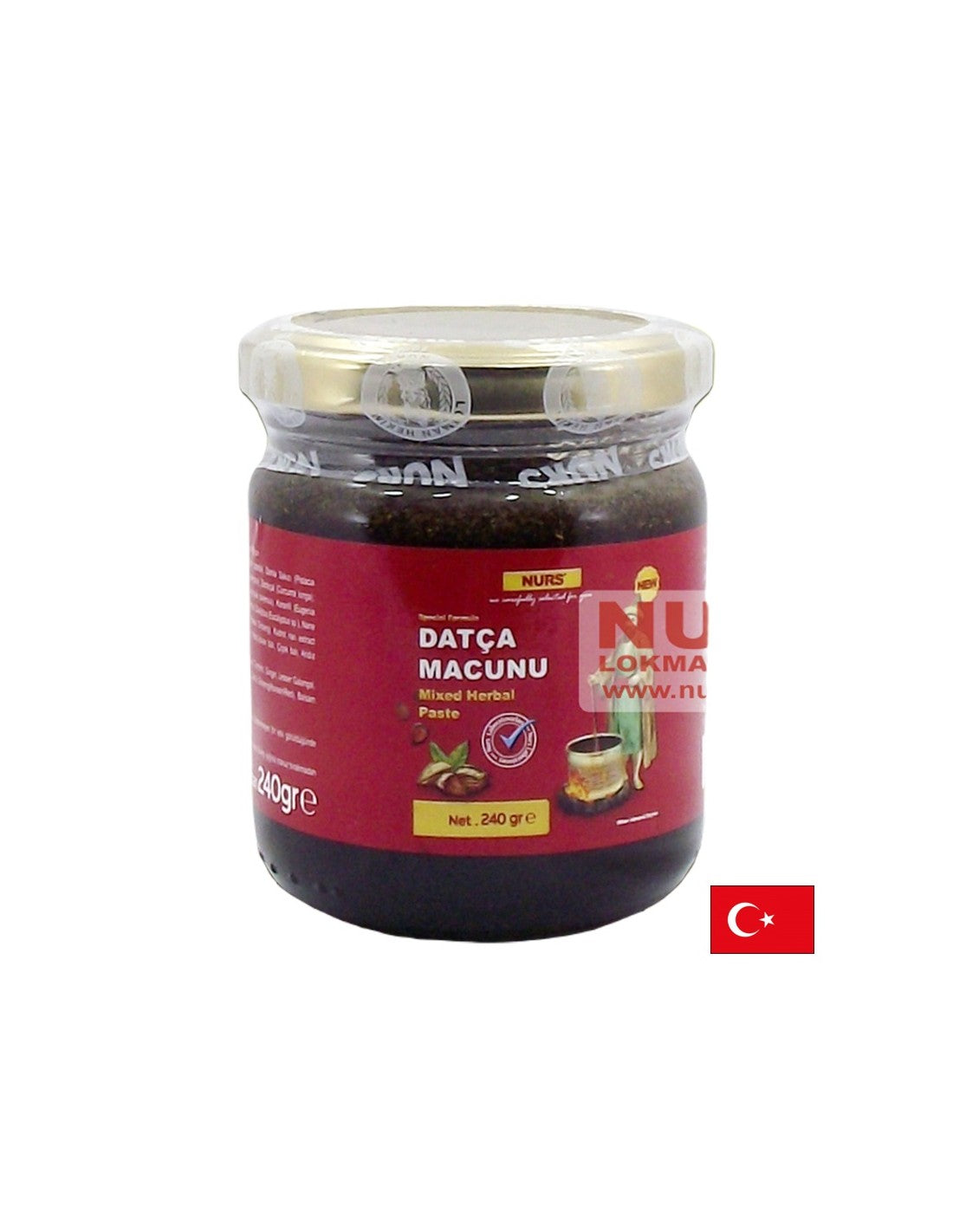 Zeliščna pasta za zdrava pljuča, 240 g