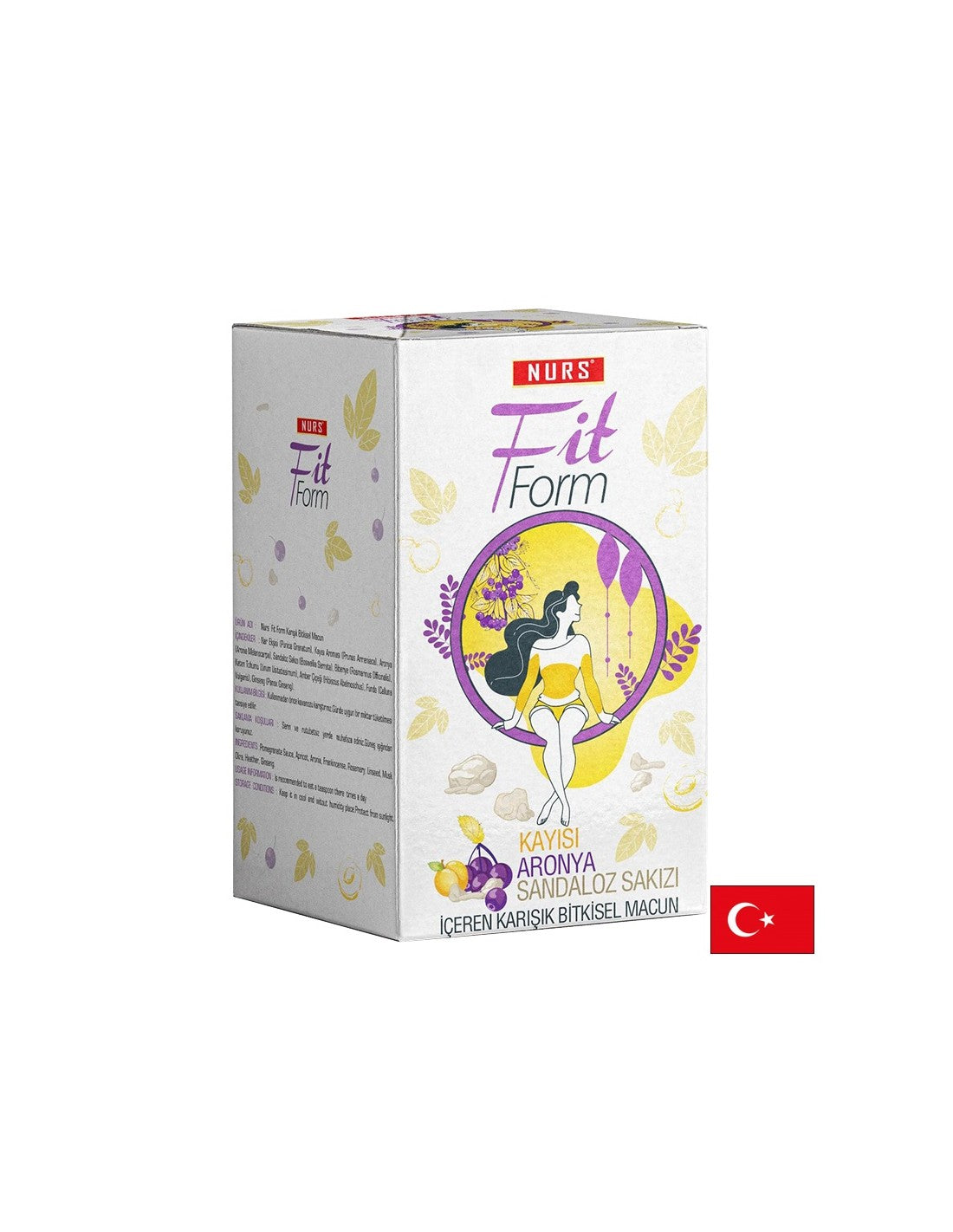 Zeliščna pasta za hujšanje z marelico, Aronia in Boswellia, 400 g