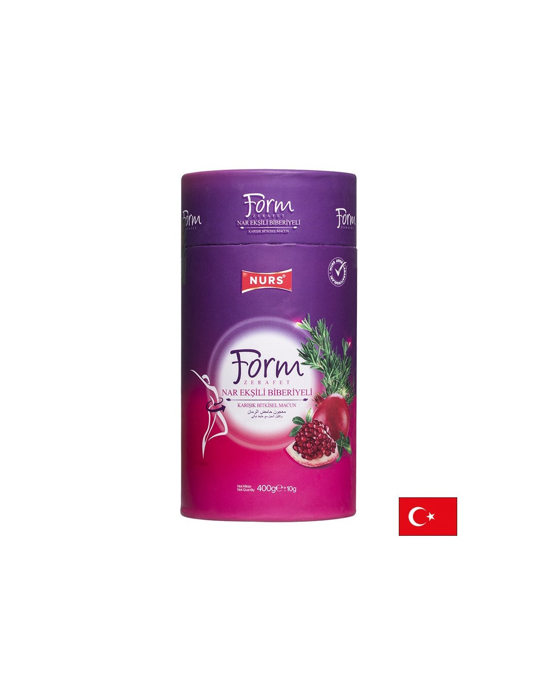 Zeliščna shujšava pasta z rožmarinom in granatnim granatom, 400 g