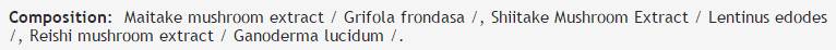 Maitake, shiitake, reishi kompleks 330mg - 100 kapsul