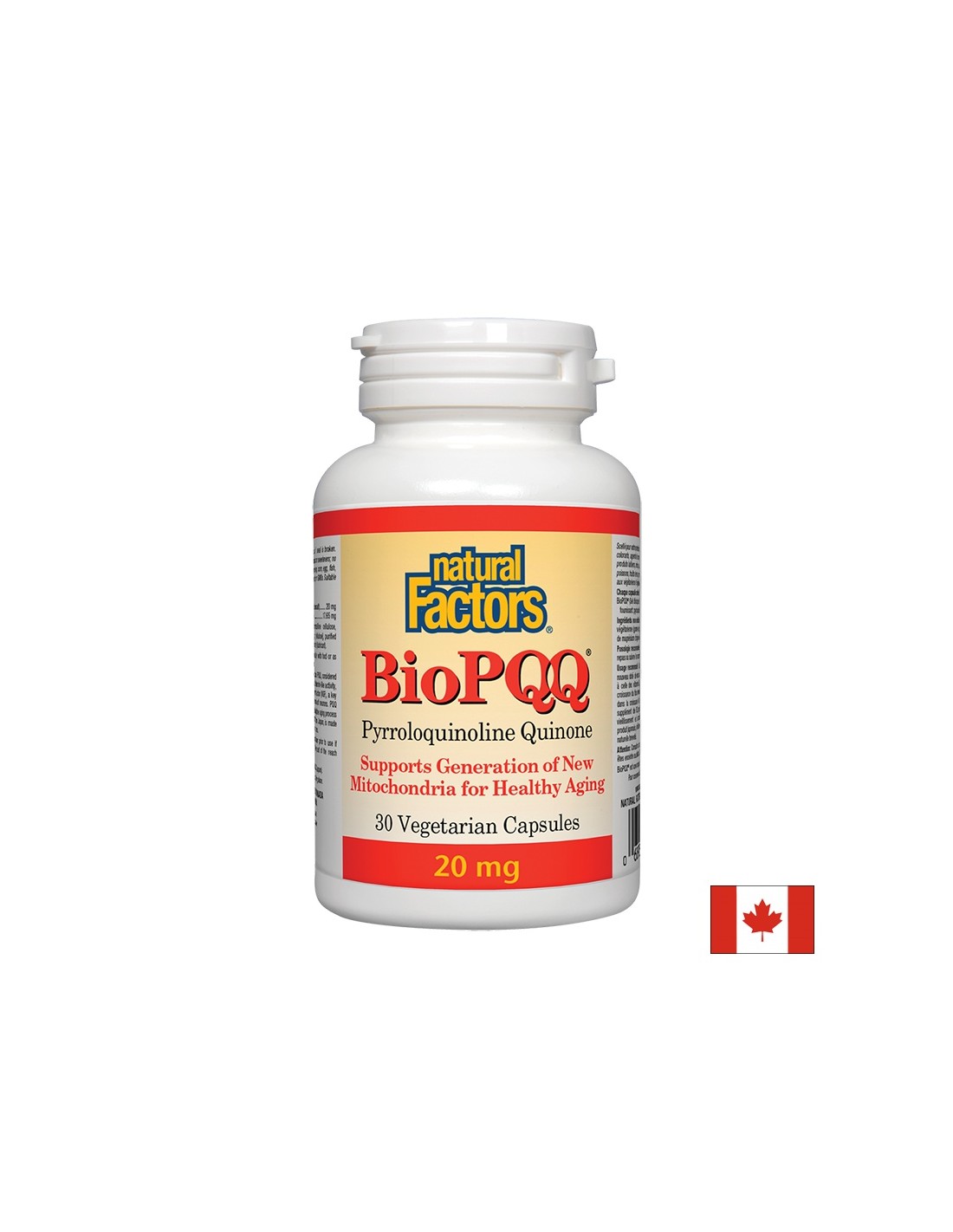 Bio PQQ 20 mg - 30 kapsul