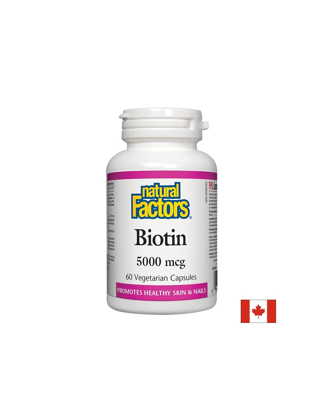 Biotin 5000 mcg - 60 kapsul