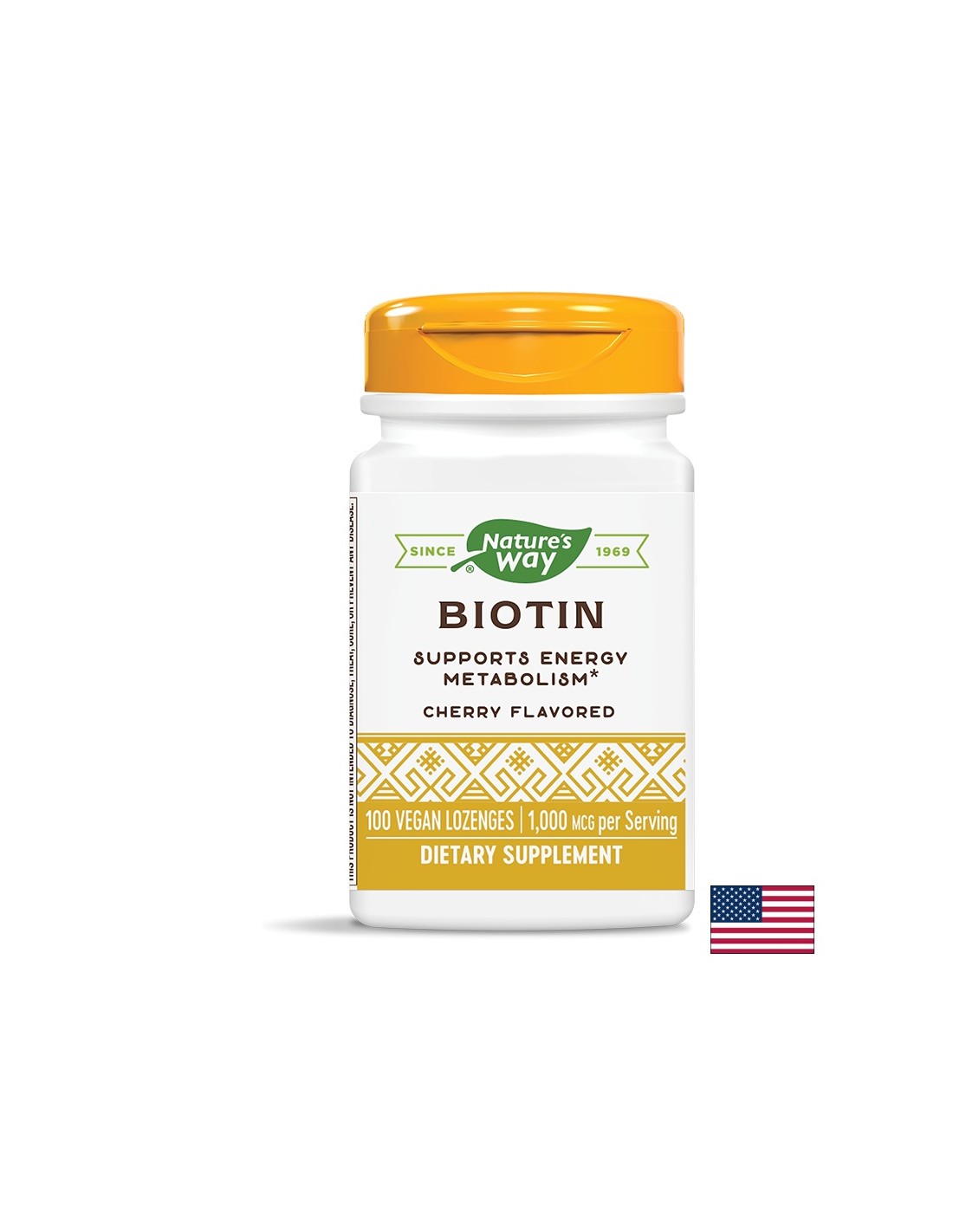 Biotin 1000 mcg - 100 žvečilnih tablet