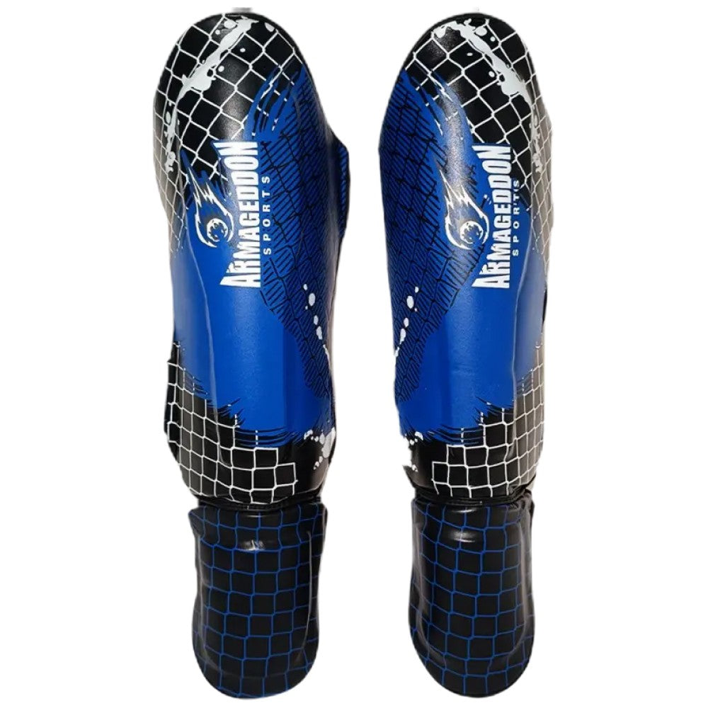 Shin Guards - modri 2 osebni računalniki.
