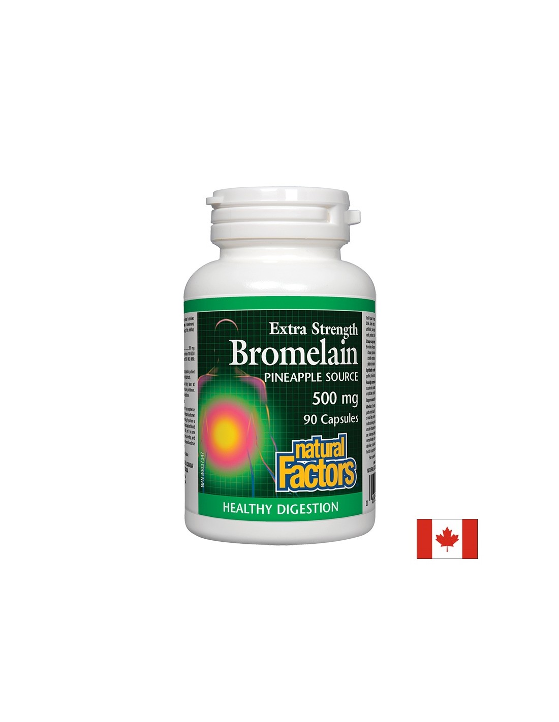 Bromelain hidroklorid 500 mg - 90 kapsul