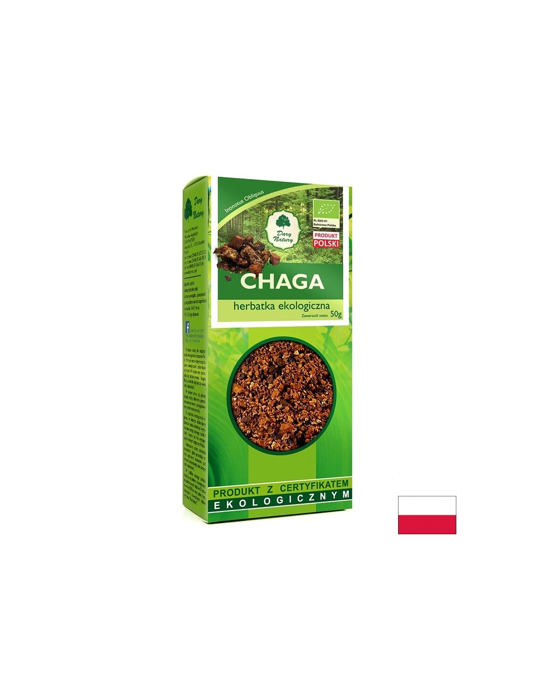 Chaga Bio, prah 50 g