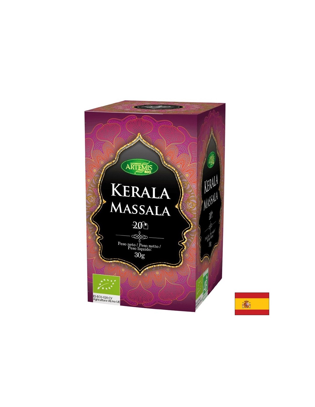 Organic Kerala Masala Tea - Kerala Masala, 20 filtrirnih vrečk
