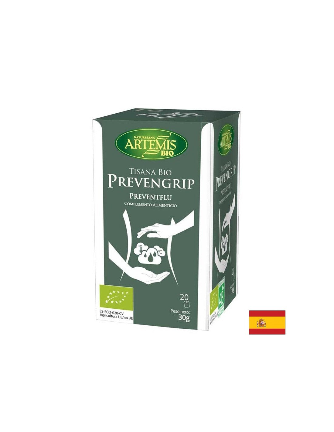 Hladen in gripi čaj, 20 filtrirnih vrečk x 30 g