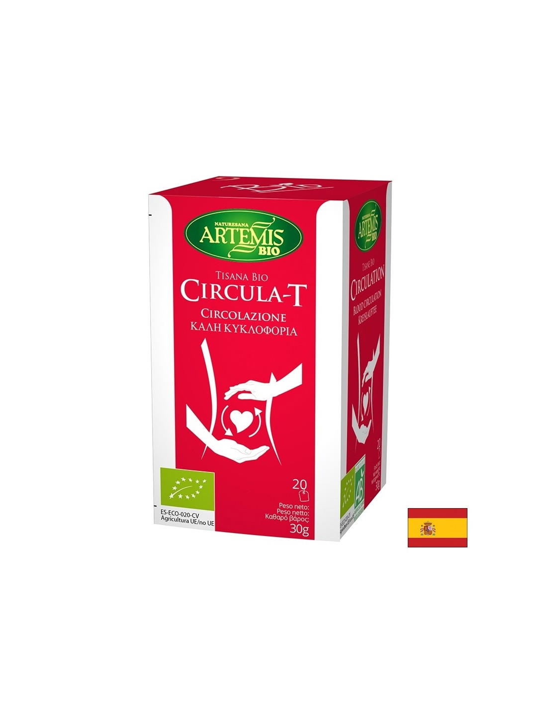 Čaj za dobro cirkulacijo Bio, 20 filtrirnih vrečk x 30 g