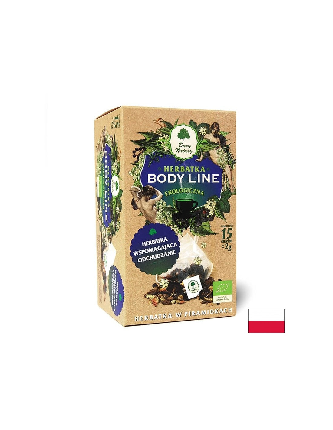 Organski čaj za hujšanje, 15 paketov