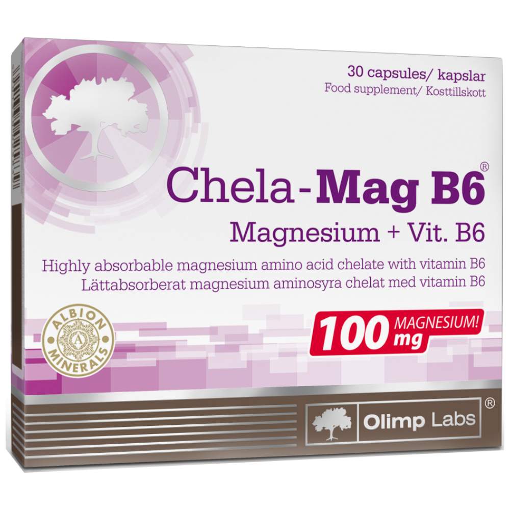 Chela mag B6 - 30 kapsul