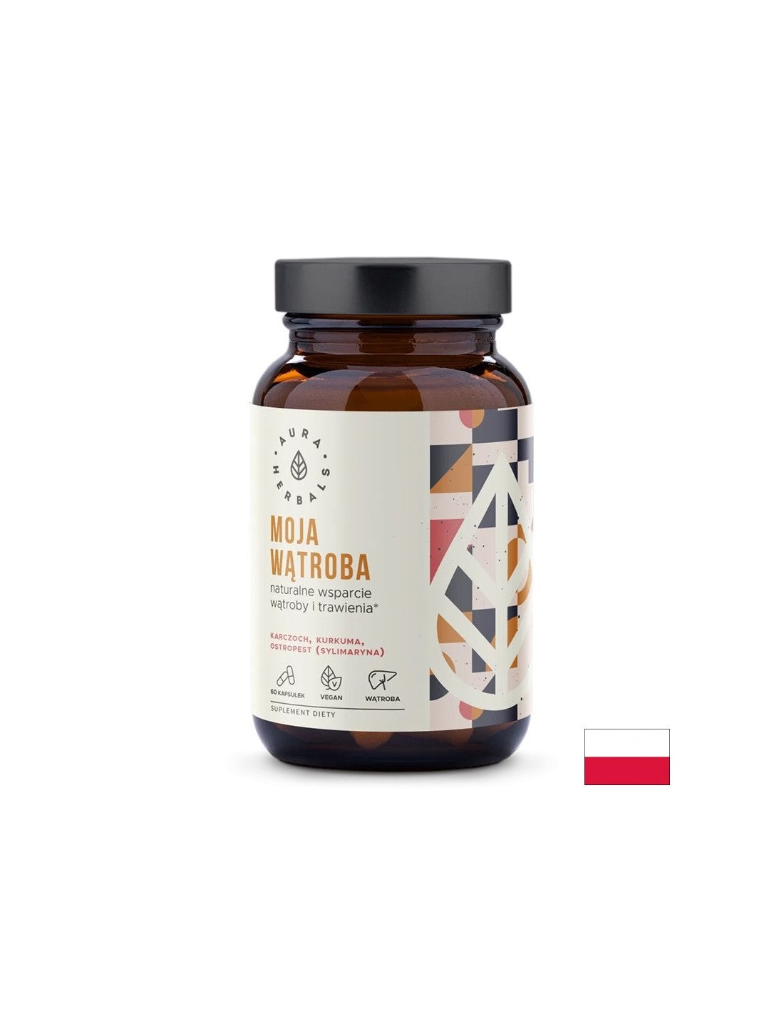 Jetra (formula z artičoko, kurkumo in mlečno trzo), 60 kapsul