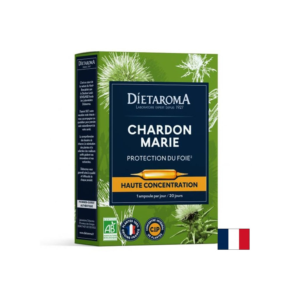 Jetra in žolč - mlečni tresenje, 20 pitja ampul