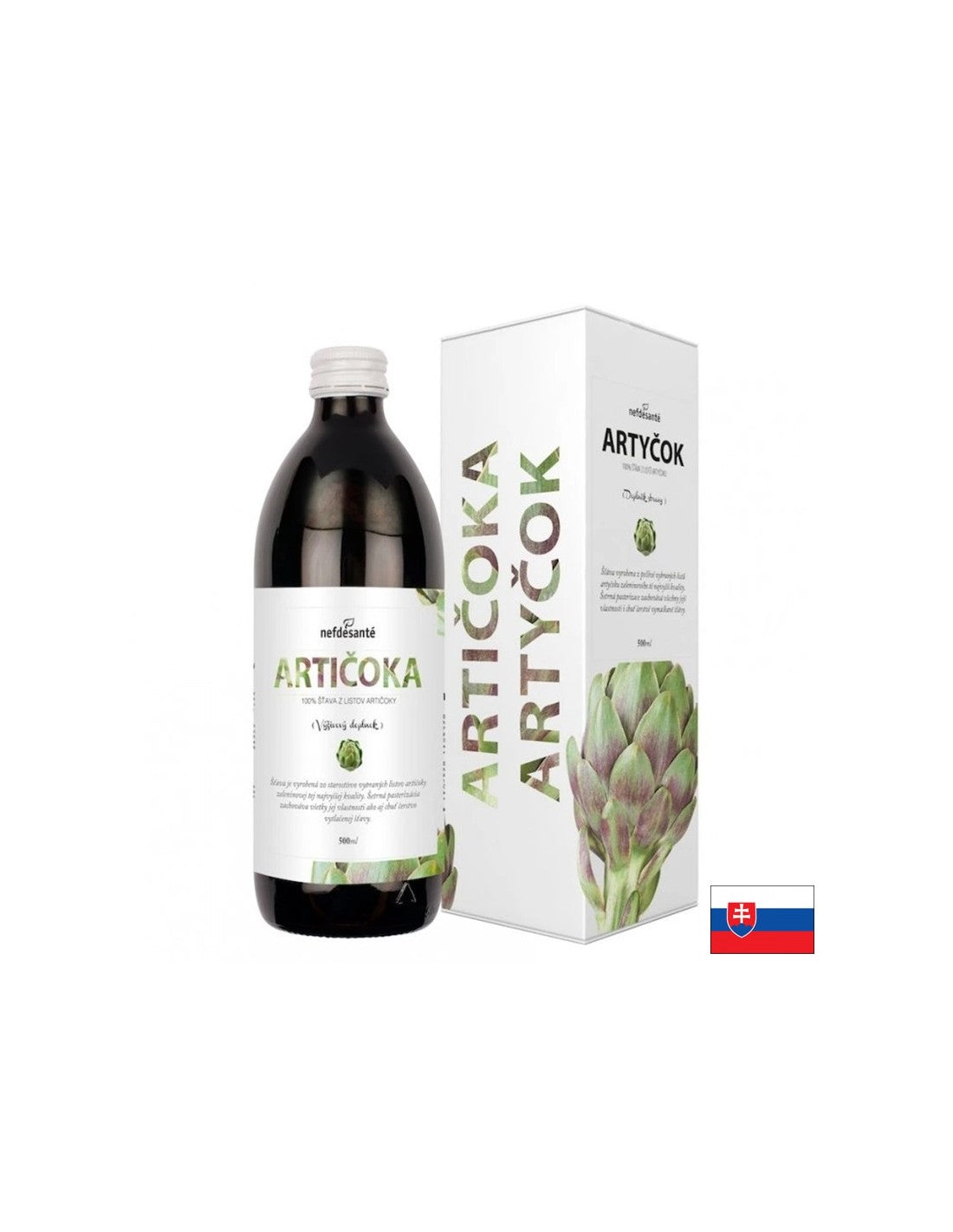 Artičoka sok za žolčnik in jetra, 500 ml