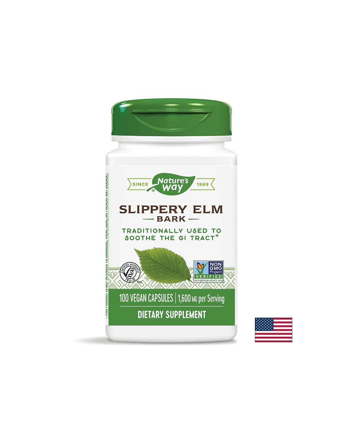 Spolzki elm 370 mg - 100 kapsul