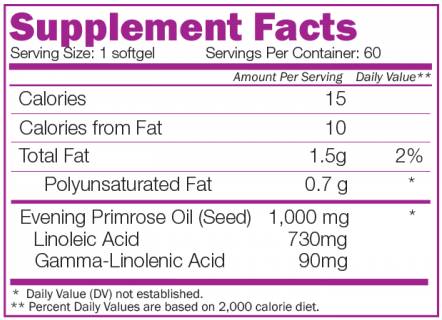 Večerna primroza - 60 gel kapsul