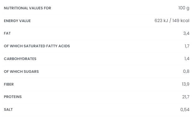 Visok beljakovine | Kruh mešanica 250 gramov