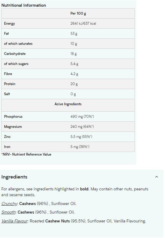 Naravno indijsko maslo - gladka 1000 gramov