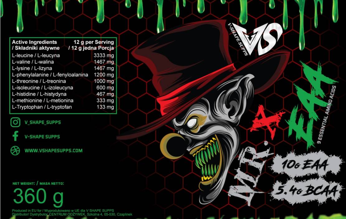 G. X EAA | Esencialni aminokislinski kompleks - 360 gramov