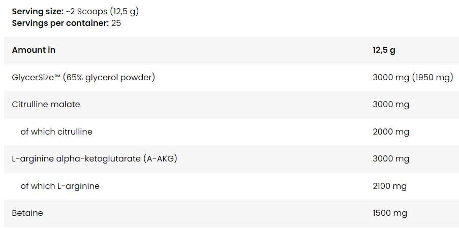 Anabolična na odrski črpalki | Formula brez vadbe-313 gramov