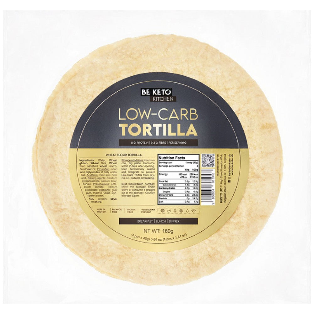 Keto tortilja - 4 x 40 gramov