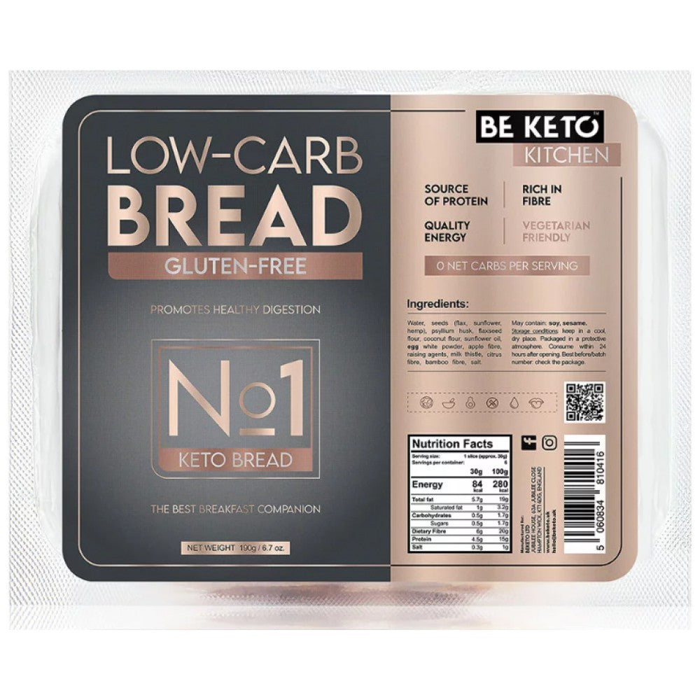 Št. 1 Keto kruh | Brez glutena - 190 gramov